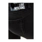 Love Moschino Black Cotton Women Jeans