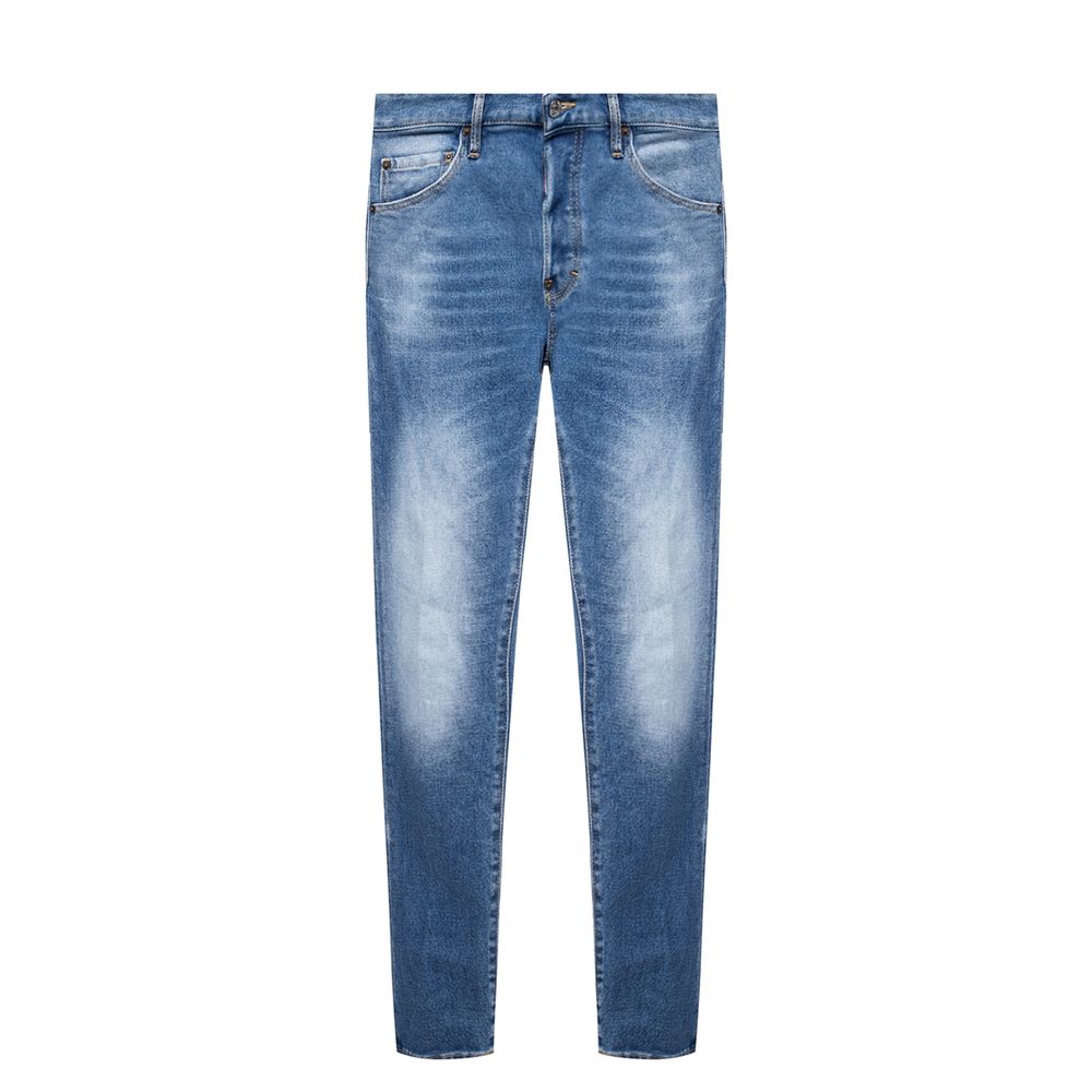 Dsquared² Blue Cotton Jeans & Pant