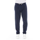 Baldinini Trend Blue Cotton Jeans & Pant