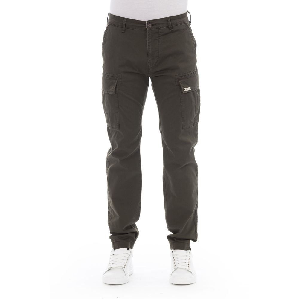 Baldinini Trend Army Cotton Jeans & Pant