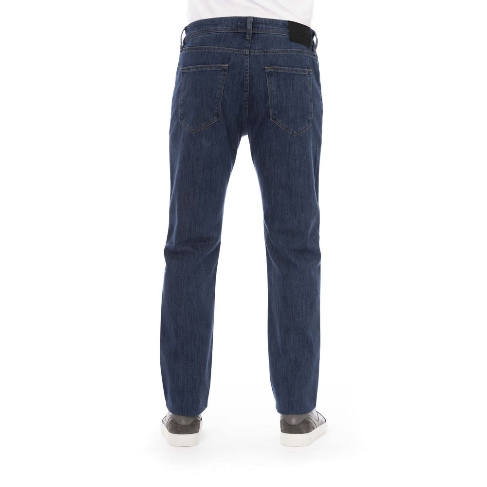 Baldinini Trend Blue Cotton Jeans & Pant