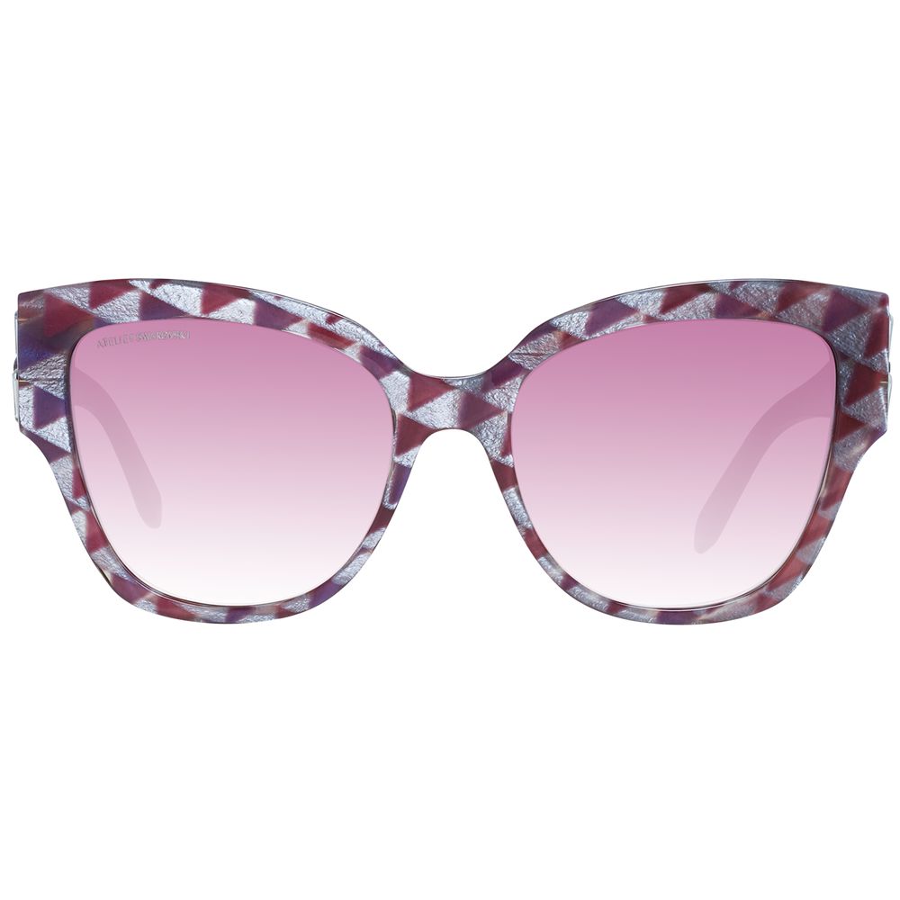 Atelier Swarovski Purple Women Sunglasses