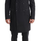 Dolce & Gabbana Gray Wool Stretch 3 Piece Two Button Suit