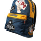 Dolce & Gabbana Blue Yellow Nylon Prince Of Heart Backpack Bag