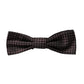 Dolce & Gabbana Brown Fantasy Silk Adjustable Neck Men Papillon Bow Tie