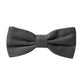 Dolce & Gabbana Gray Silk Patterned Adjustable Neck Men Papillon Bow Tie