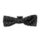 Dolce & Gabbana Black Silk Fantasy Adjustable Neck Men Papillon Bow Tie