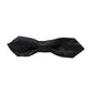 Dolce & Gabbana Black Satin Silk Adjustable Neck Men Bow Tie