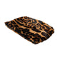 Dolce & Gabbana Brown Leopard Fur Women Bucket Hat