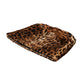 Dolce & Gabbana Brown Leopard Fur Women Bucket Hat