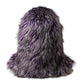 Dolce & Gabbana Purple Faux Fur Whole Head Wrap Hat