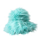 Dolce & Gabbana Mint Green Acrylic Fur Womens Bucket Hat