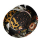 Dolce & Gabbana Multicolor Patchwork Women Fedora Wide Brim Hat