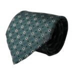 Dolce & Gabbana Green Silk Branded Logo Adjustable Men Tie