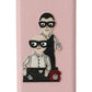 Dolce & Gabbana Charger USB Pink Leather #DGFAMILY Power Bank