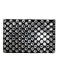 Dolce & Gabbana Black Velvet Crystal Clutch Bag