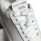 Dolce & Gabbana White Miami Leather Low Top Sneakers Shoes