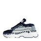 Dolce & Gabbana Blue White Daymaster Crochet Low Top Sneakers Shoes