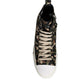 Dolce & Gabbana Multicolor Camouflage High Top Sneaker Shoes