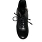 Dolce & Gabbana Black Lace Up Trekking Ankle Boots Men Shoes