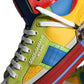 Dolce & Gabbana Multicolor Leather High Top Sneakers Shoes