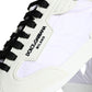 Dolce & Gabbana White Portofino Logo Low Top Trainers Sneakers Shoes