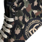 Dolce & Gabbana Multicolor Camouflage High Top Sneaker Shoes