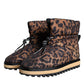 Dolce & Gabbana Brown Leopard Ankle Boots Padded Shoes