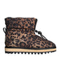 Dolce & Gabbana Brown Leopard Ankle Boots Padded Shoes