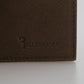 Billionaire Italian Couture Brown Leather Bifold Wallet