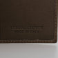 Billionaire Italian Couture Brown Leather Bifold Wallet