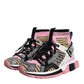 Dolce & Gabbana Multicolor Sorrento Socks Logo Sneakers Shoes