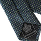 Dolce & Gabbana Green Patterned 100% Silk Adjustable Men Tie