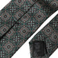 Dolce & Gabbana Green Patterned 100% Silk Adjustable Men Tie