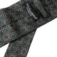 Dolce & Gabbana Green Patterned 100% Silk Adjustable Men Tie