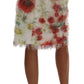 Dolce & Gabbana Floral Patterned Pencil Straight Skirt