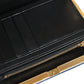 Dolce & Gabbana Blue Velvet Gold Frame Clutch Evening Party Purse Bag