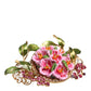 Dolce & Gabbana Gold Tone Brass Crystal Floral Hair Clip