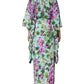 Dolce & Gabbana Multicolor Floral Silk Stretch Wrap Dress