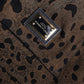 Dolce & Gabbana Brown Leopard Cotton Skinny Denim Jeans