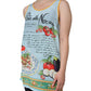 Dolce & Gabbana Multicolor Pasta Alla Norma Print Tank Top