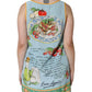 Dolce & Gabbana Multicolor Pasta Alla Norma Print Tank Top