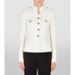 Dolce & Gabbana White Wool Jacket