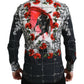 Dolce & Gabbana Slim Fit Floral Bull Cotton Dress Shirt
