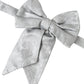 Dolce & Gabbana Silver Ribbon Silk Adjustable Neck Men Bow Tie