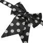 Dolce & Gabbana Black Polka Dots Ribbon Adjustable Neck Bow Tie