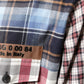 Dolce & Gabbana Multicolor Patchwork Button Down Casual Shirt