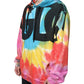 Dolce & Gabbana Multicolor Tie Dye Hooded Sweatshirt Sweater