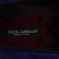 Dolce & Gabbana Purple Sheep Fur Leather Loafers