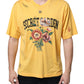 Dolce & Gabbana Yellow Secret Graden Floral Cotton Crew Neck T-shirt